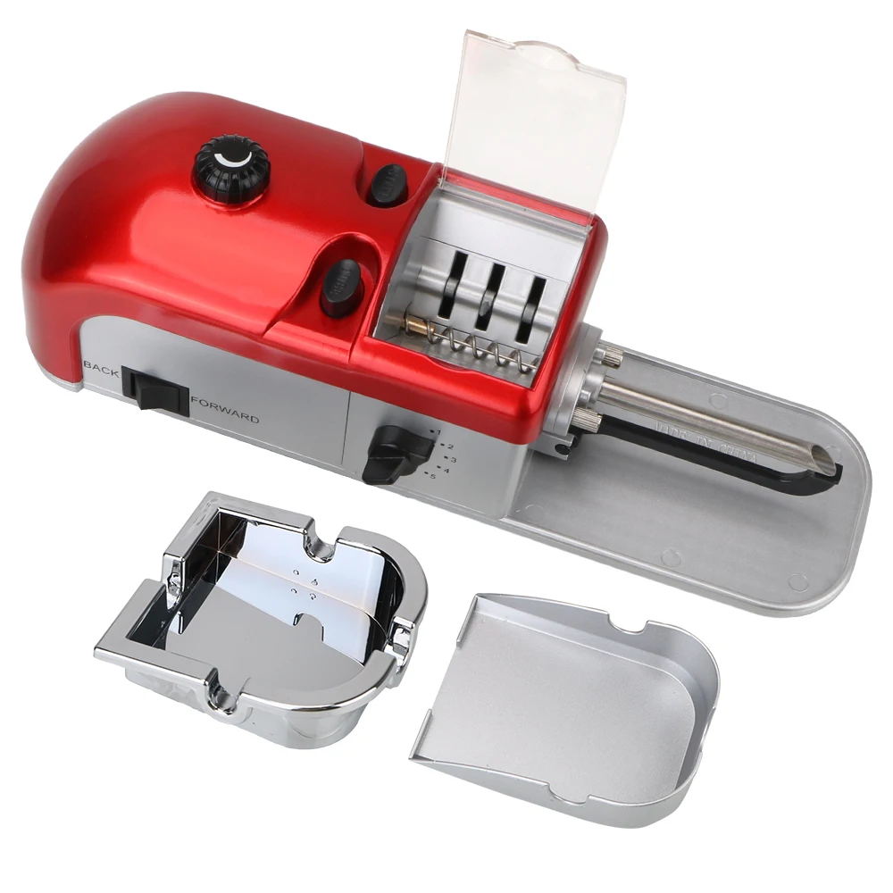 Weed Rolling Machines Injector Maker EU Plug Cigarette Wrapping Machine Electric Smoking Accessories Tobacco Roller Automatic