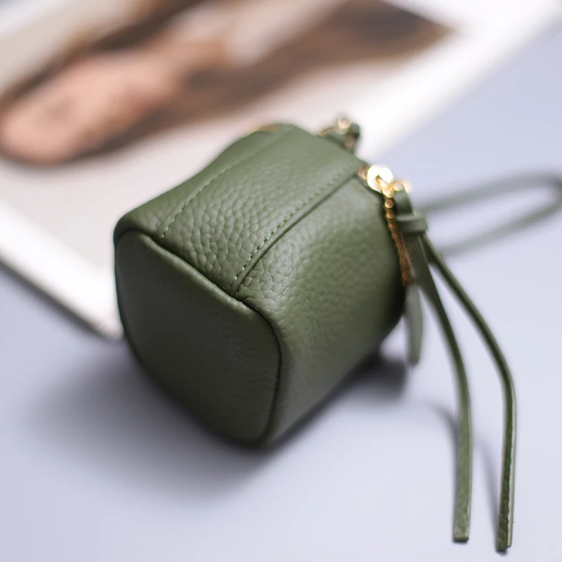 Ladies Genuine Leather Cosmetic Bag Fashion Cosmetic Case Makeup Bag Women Clutch Mini Toiletry Bag Cosmetic Pouch