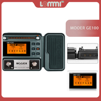 LOMMI MOOER GE100 Guitar Multi-Effect Processor Pedal Loop Recording Chord Course Function LCD Display Guitar Multi Effects NEW