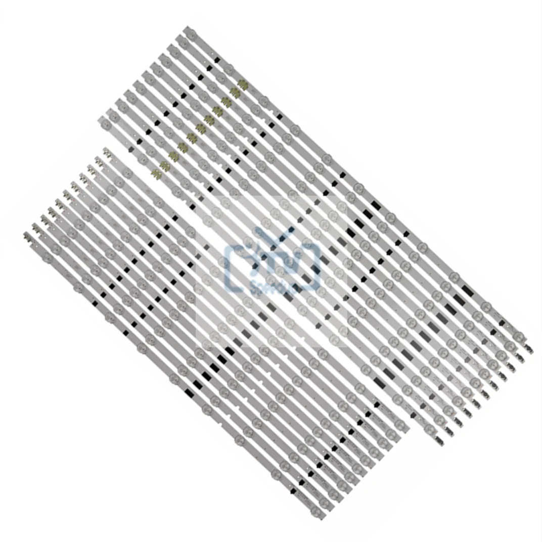 100% New 22pcs/Kit LED strips For SAMSUNG 65 TV UN65F6300 LH65DMEPLGC CY GJ065CSAVYH BN96-25316A N\BN96-25317A D2GE-650SCA-R3