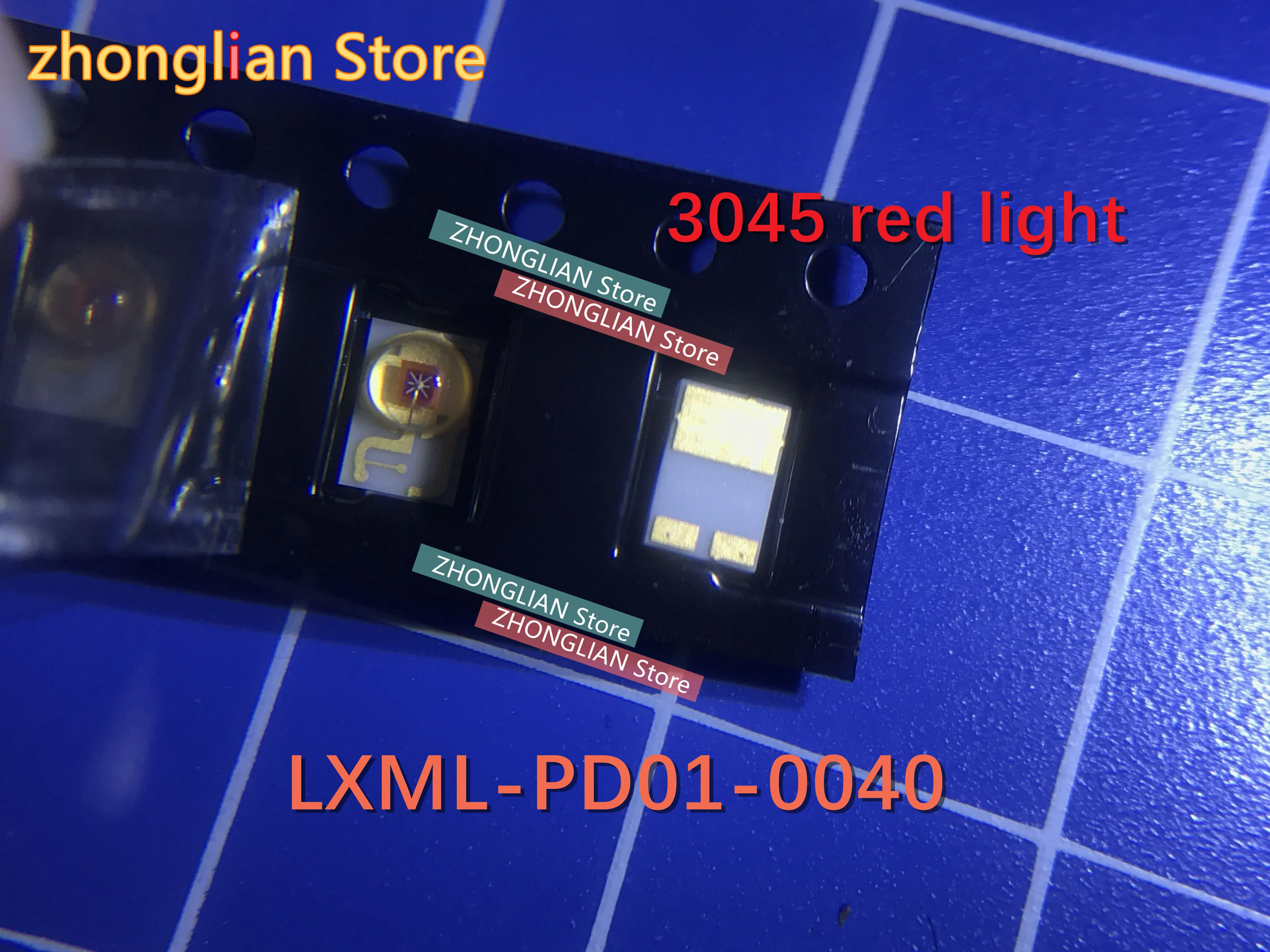 

100pcs/lot LXML-PD01-0040 3045 LXML-PD01 LED red light 2.9V 350mA new