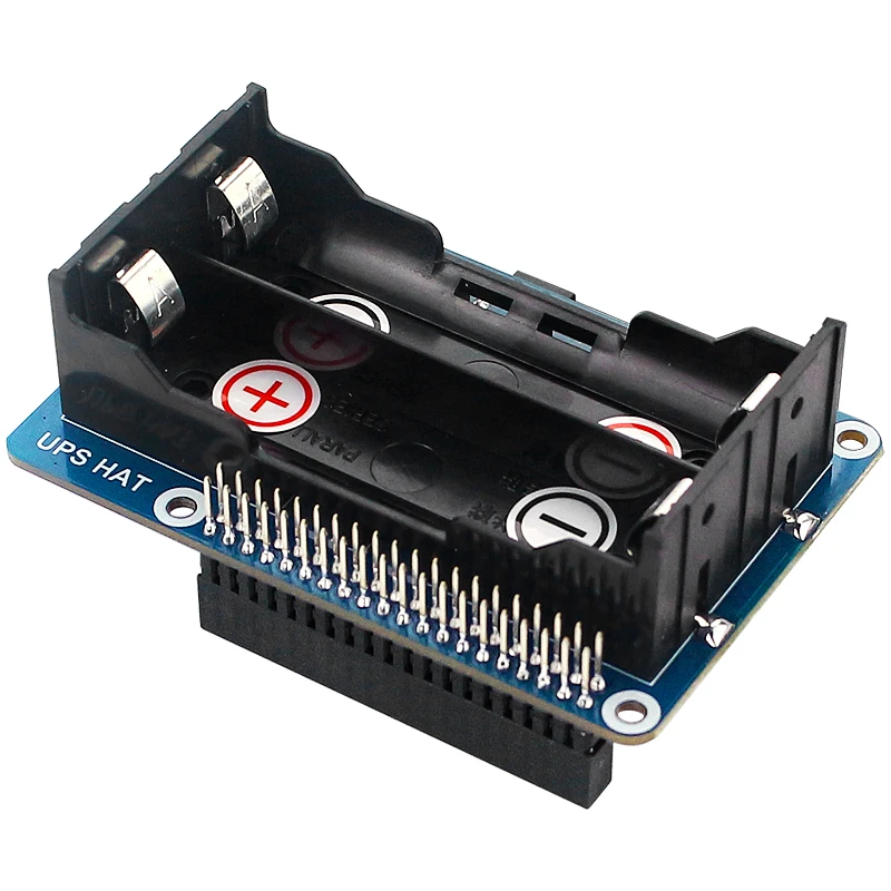 Imagem -05 - Raspberry pi Ups Power Supply Module Hat Mais Gpio Pin Saída de Corrente Estável para Raspberry pi 4b 3b Mais 3b sem Bateria