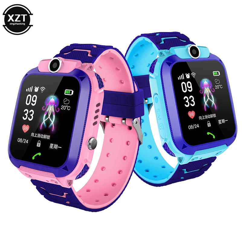 New SQ12 Smart Watch LBS Kid SmartWatches for Children SOS Call Location Finder Locator Tracker Anti Lost Monitor Waterproof