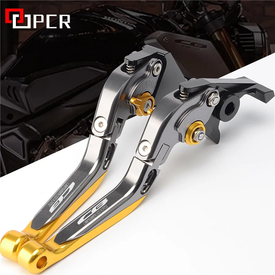 With CB 650R LOGO Fit For Honda CB650R 2019-2022 2020 2021 Motorcycle Accessories CNC Brake Clutch Levers