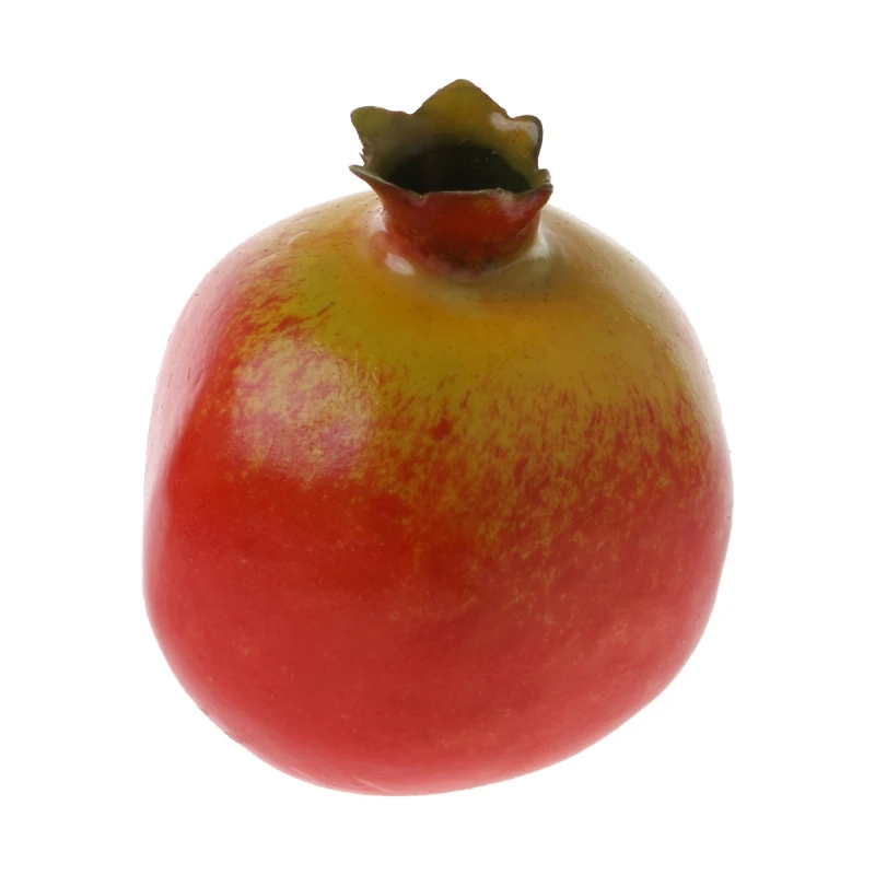 New Lifelike Simulation Artificial Pomegranate Fake Fruit Disply Home Party Decor