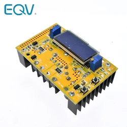 10A DC-DC Adjustable LCD Dual Display CC CV Step-down Power Supply Module Short Circuit Protection Case DC-DC Boost Converter