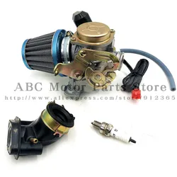 Motorcycle Carburetor for 4 stroke Scooter Moped ATV 139QMB GY6 50 60 80 100 KYMCO GP110 VP110 LAB4 Agility CVK