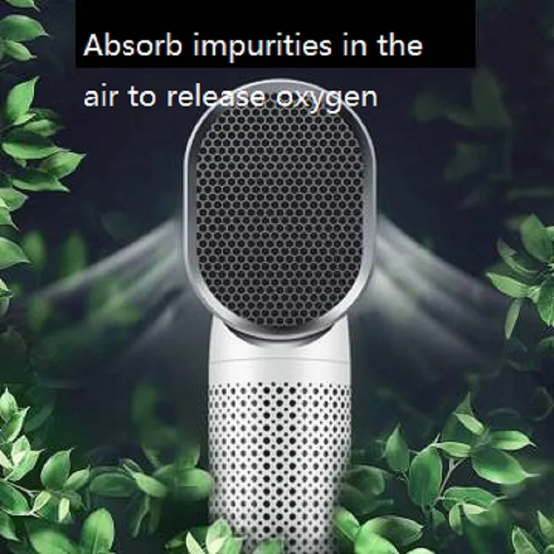 Luftreiniger Hause Negative Ionen Entfernung Von Formaldehyd Geruch Artefakt Büro Auto Tragbare Purifier