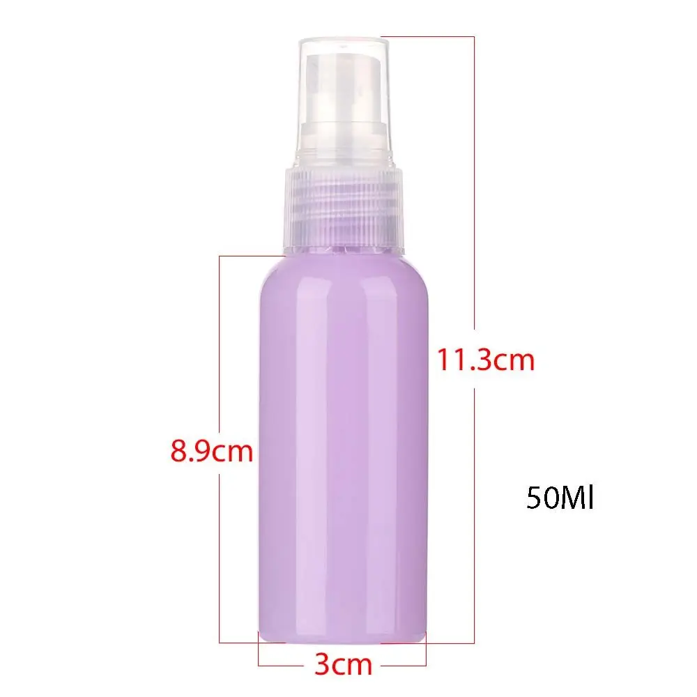 Candy Color 1PC Shampoo Vita quotidiana Viaggi Bottiglie vuote riutilizzabili Bottiglia di profumo Contenitore cosmetico Flacone spray