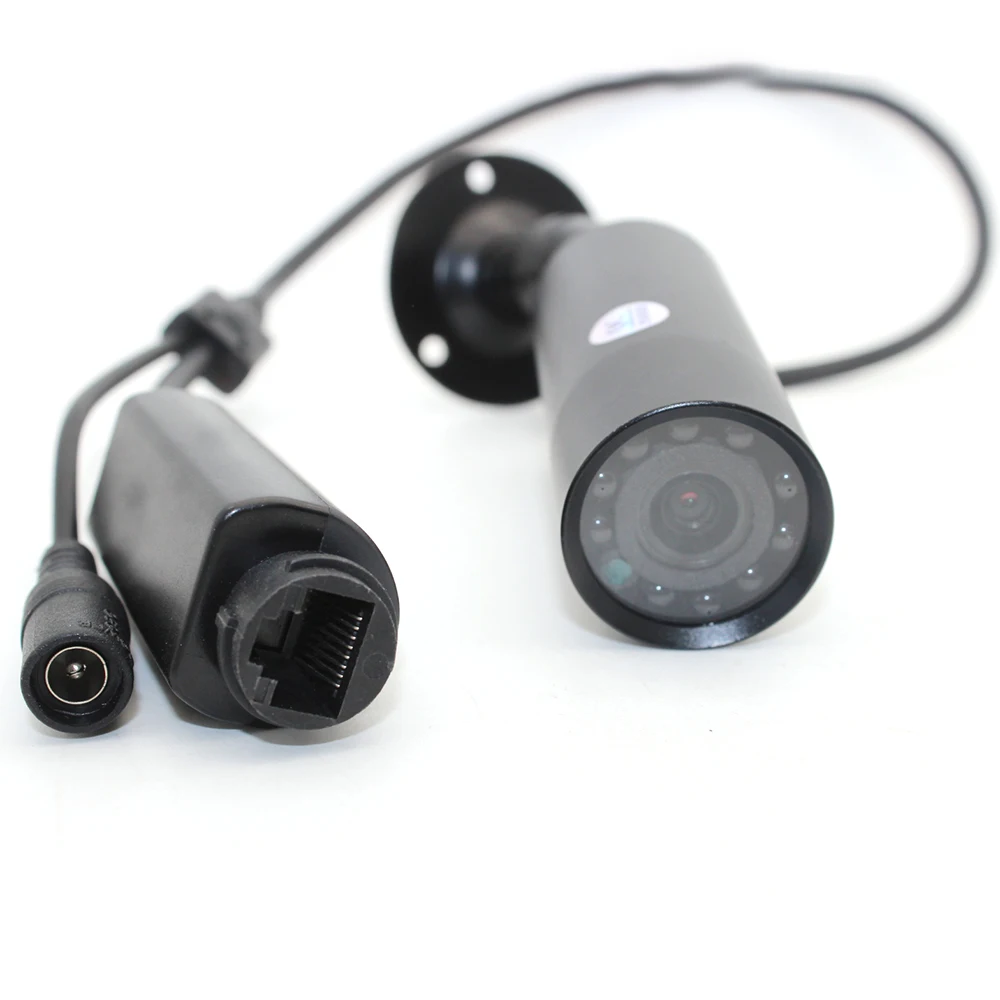 1080P HD PoE Camera Mini Bullet Waterproof Infrared IR Camera 940nm Invisible P2P Web IP Camera Network Video Surveillance