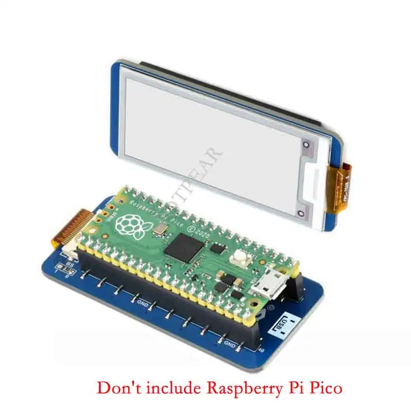Raspberry Pi Pico 2.13inch E-Paper E-Ink Display Module (B) SPI 250×122