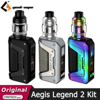 Original Geekvape Aegis Legend 2 Kit 200W L200 MOD Electronic Cigarette Vape and Z Subohm 2021 Tank Fit Z Coil Vaporizer