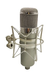 DIY High Quality Heavy Big 6CM Diameter Silver Metal Large Diaphragm Condenser Microphone Case Tube Mic Body for TELEFUNKEN U47