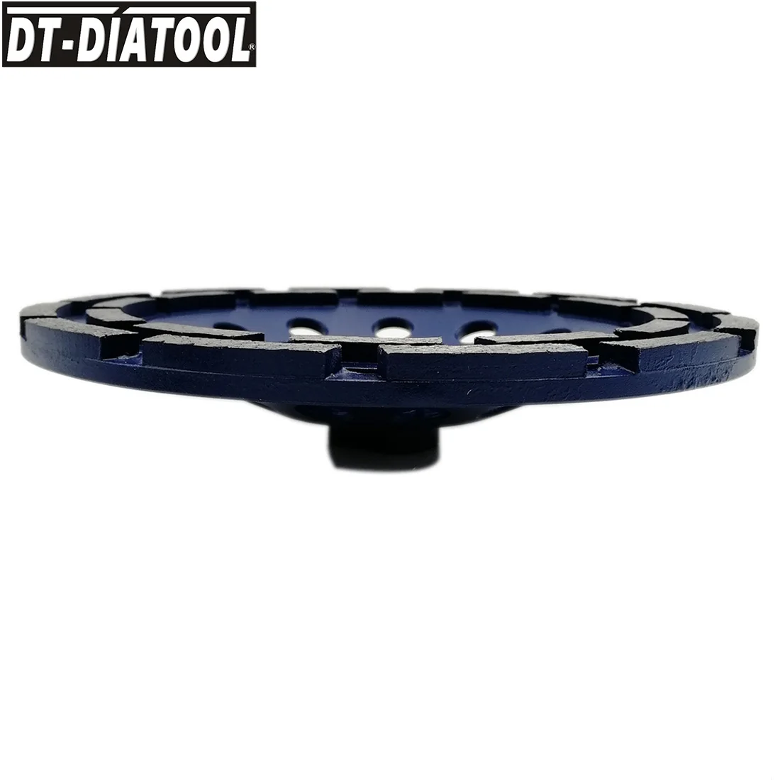 DT-DIATOOL 2 個/pk 5/8-11 スレッド Dia180mm/7 インチダイヤモンド複列カップホイールコンクリートハード石御影石大理石