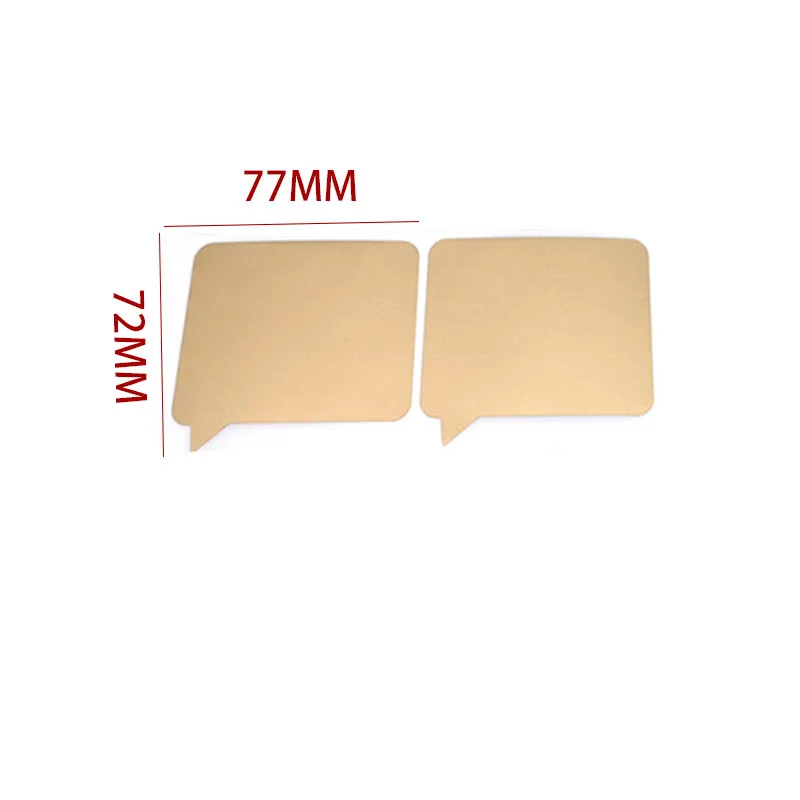 Shengshijie adesivos de coração, adesivos de 70x80mm com 50 unidades para desenho de coração e amor, dourado e cinza para atividades de festa