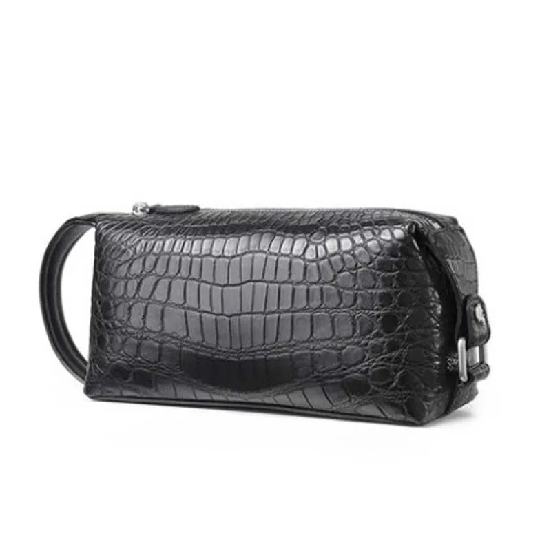 afanzhe Thailand crocodile leather business  men clutch bags  large capacity  fashion  handbags  leisure  crocodile  Men's bag