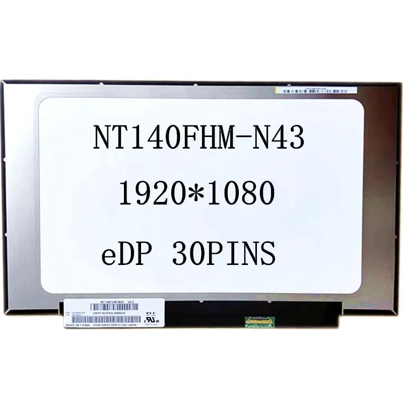 

Matrix display panel NT140FHM-N43 V8.0 laptop LCD screen replacement 1920*1080