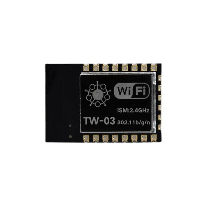 Módulo Wifi TW03 Internet de las cosas Compatible con 8266 ESP12F Soporte puerto serie Transmisión SPI transparente