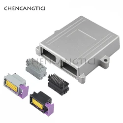 1 Set 48 Pin Silver ECU Shell Aluminum Box Auto Connector Plug Car On-Board Controller Panel Circuit Board Connector