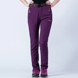women thin hiking pants waterproof windproof trousers spring outdoor for Camping Ski Climbing Hiking Trousers