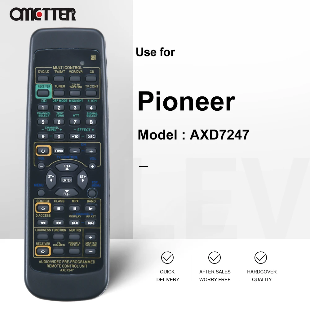 NEW For Pioneer Remote Control Receiver AXD7247 R VSX-D510 VSX-D209 VSX-D409 d511 Vsx d510