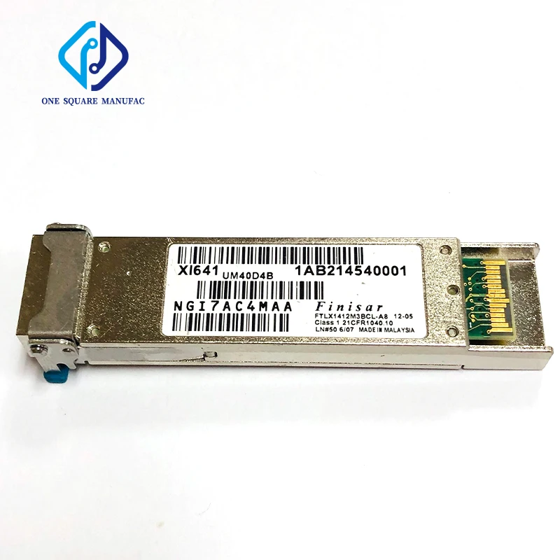 Alcatel-Lucent 1AB214540001 Xl641 FTLX1412M3BCL-A8 10GBASE-LR/LW 1200-SM-LL-L 1310nm 10KM XFP Fiber Optical Module Transceiver