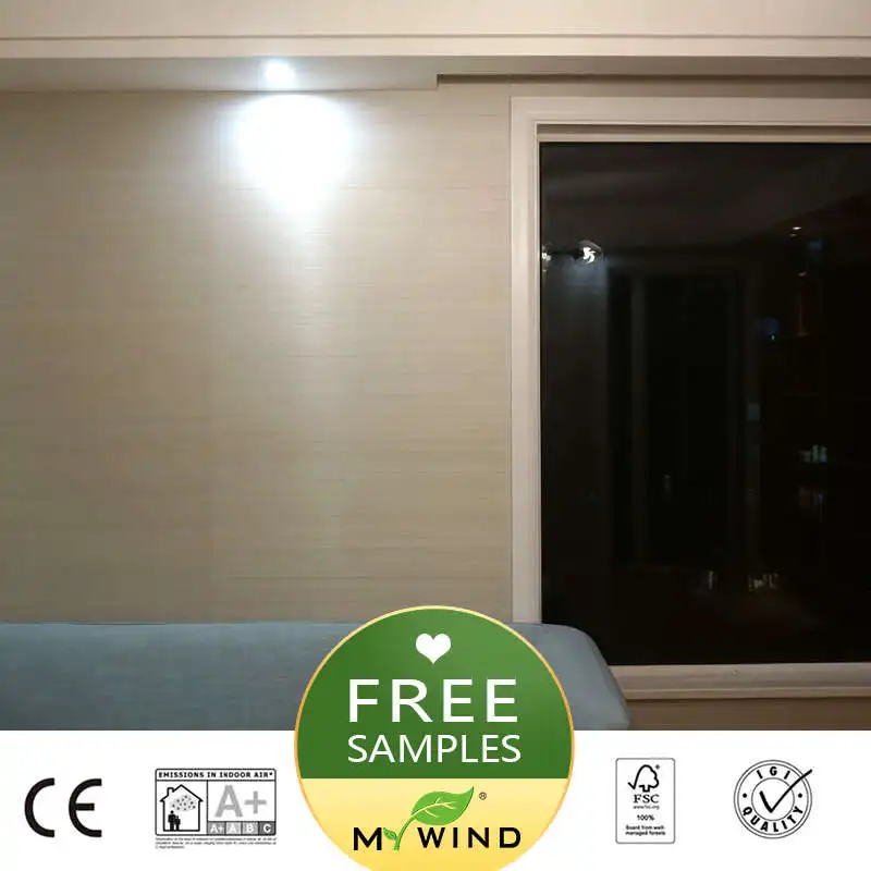 MY WIND Luxo Material Natural Inocuidade Abaca Grasscloth Papéis de Parede