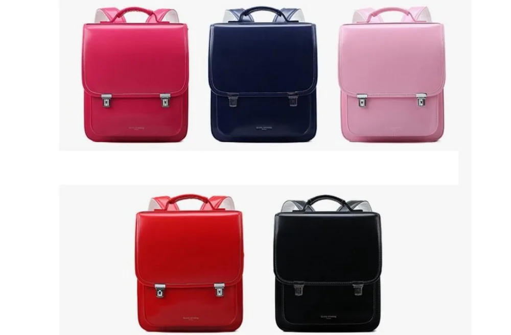 Children PU Japan school Bag students backpack bag for girls Japan School Backpack for boys kids Orthopedic backpack book bags