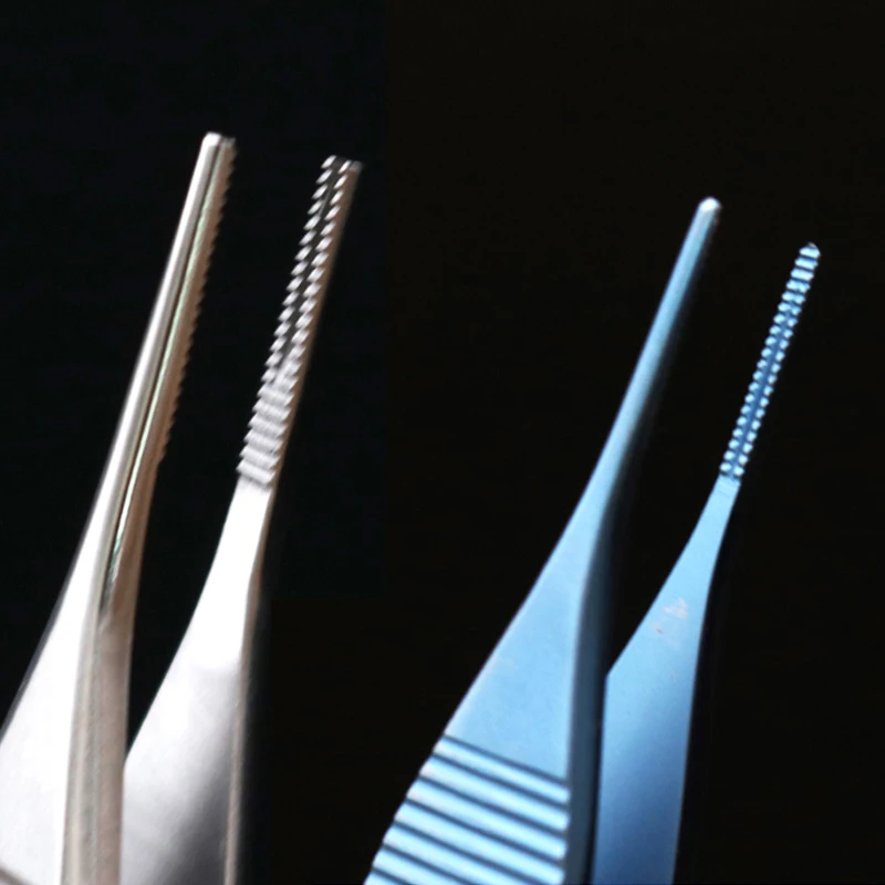 ملقط غضروف 12 سنتيمتر ملقط ملقط سبائك التيتانيوم أدوات من الفولاذ المقاوم للصدأ لجراحة الأنف التجميلية