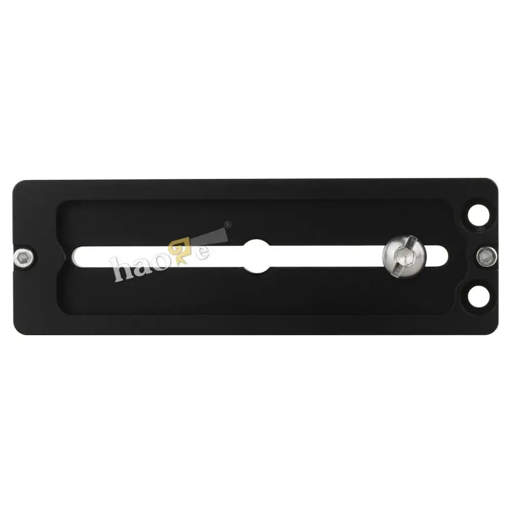 Haoge 120 مللي متر متعددة الأغراض طويلة الإفراج السريع موسع السكك الحديدية انزلاق لوحة للكاميرا ترايبود Ballhead المشبك صالح Benro Arca السويسري