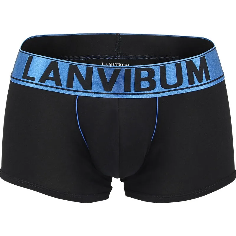 Quần Lót Nam Boxer Dài Chịu Mài Mòn Chân Thể Thao Năm Điểm Quần Short Cotton Ngắn Kích Thước Lớn Mở Boxer Cuecas thủy Triều Nam