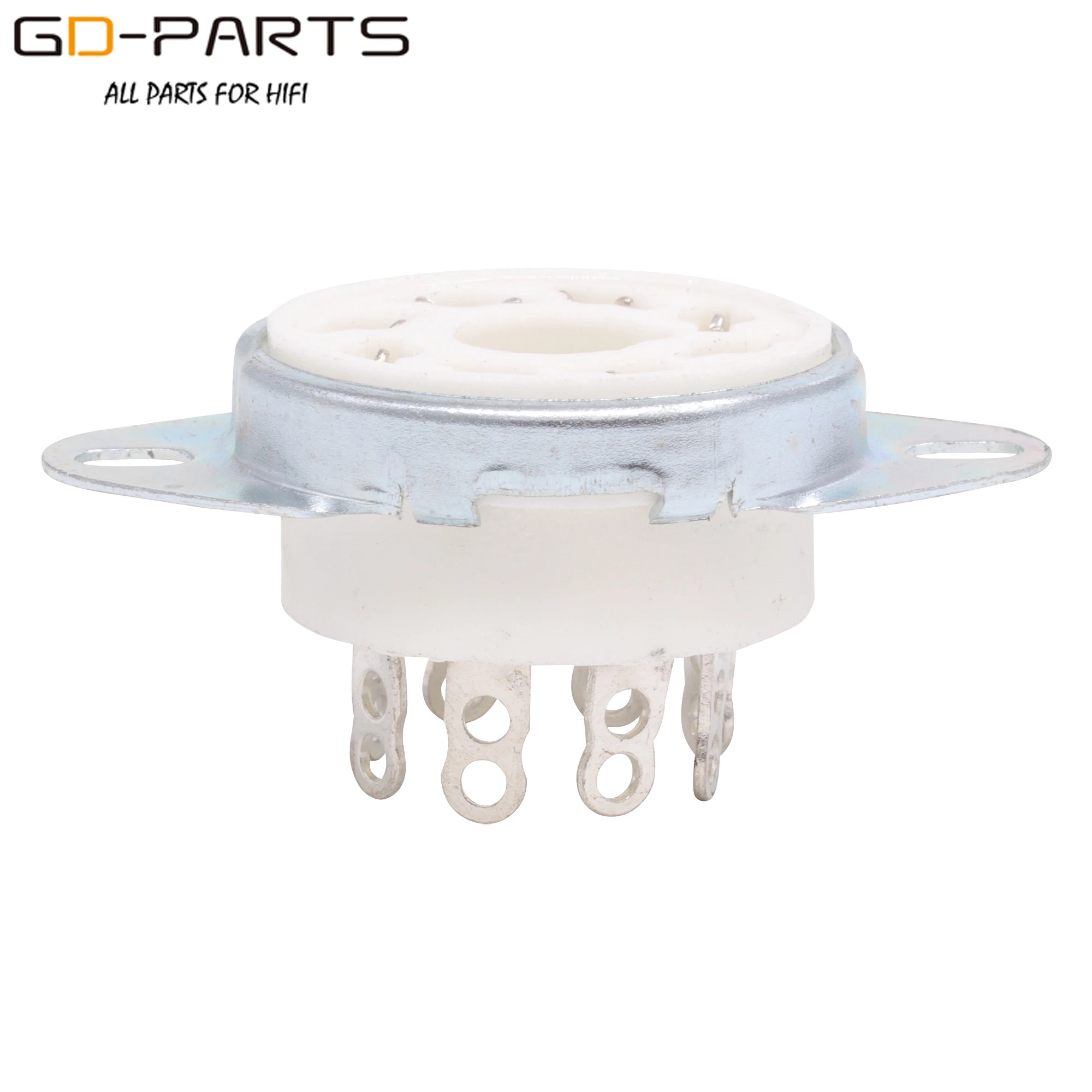 K8A 8Pin Octal Ceramic Vacuum Tube Socket Base For 274B KT88 EL34 6550 6SN7 6SL7 5881 5U4G GZ34 6P6P 6P3P 5AR4 Chassis Mount