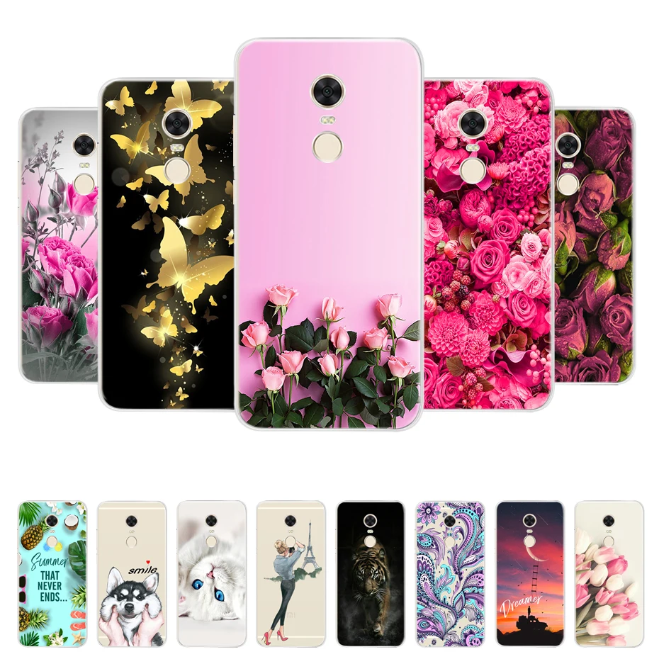 For Xiaomi Redmi Note 4X Case Cover Redmi Note 4X Note4X Capas Soft Silicone Bumper Coque Phone Funda For Redmi Note 4 Pro Cases