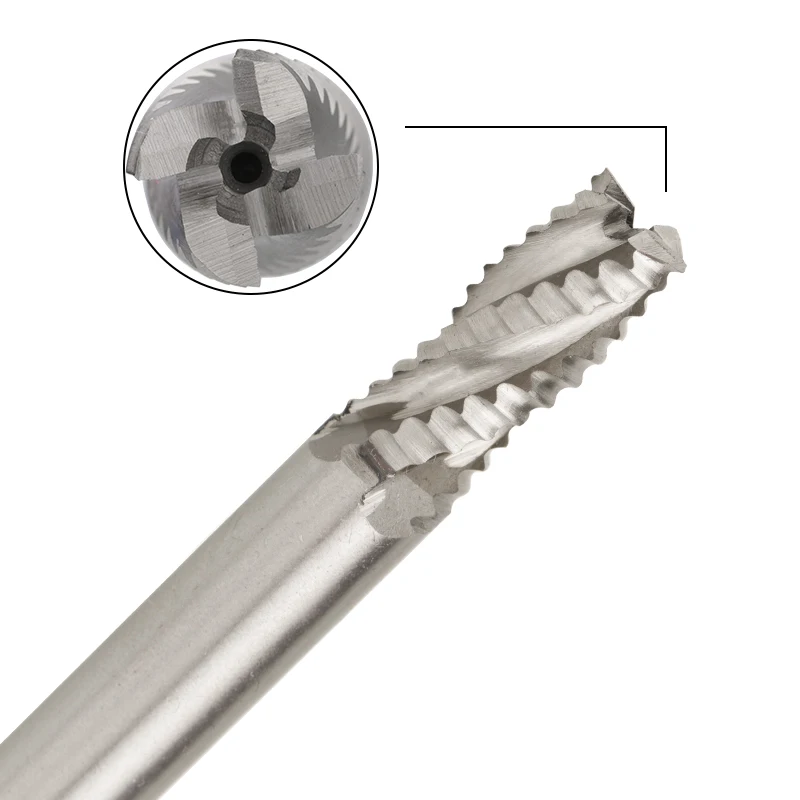 Imagem -04 - Xcan-fresa de Fresa Hss Flauta 520 mm Máquina-ferramenta Cnc Router Bit Ferramenta de Fresagem de Metal