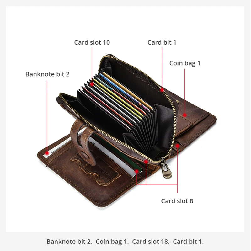 HEPIDEM RFID High Quality Genuine Leather Wallet 2020 New Front Pocket Money Dollar Credit Card Bill Purse for Men 2090