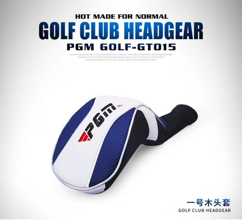 PGM Golf Club Head Cover Driver Iron Wood Rod Headgear Washable Easy To Use Save Space GT015 Wholesale