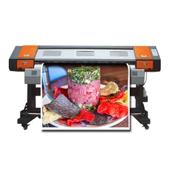 Eco Solvent Roll Printer XP600 160cm Wide Format Printing Machine for Graphic Design 5feet Adhesive Vinyl Printer  Plotter Dx7