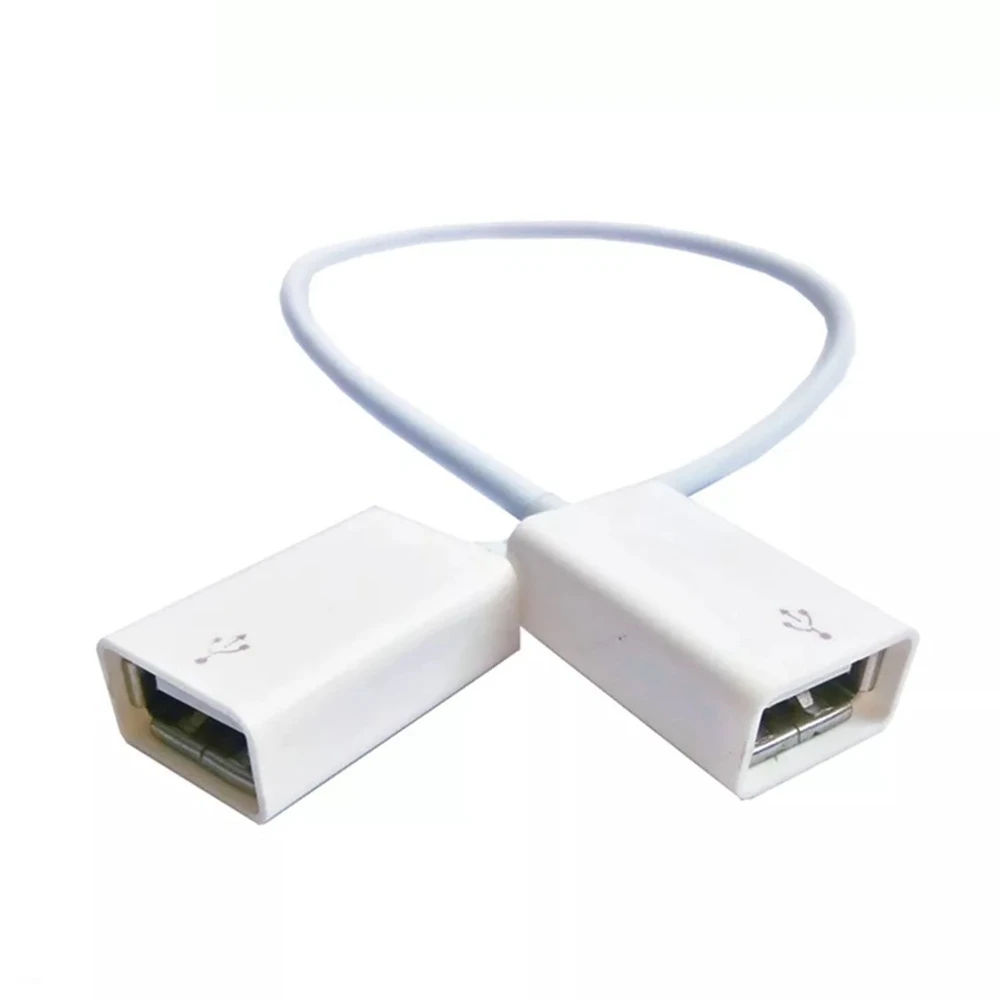 OTG linie 30cm, 1 USB 2,0 buchse auf buchse daten linie doppel kopf USB kabel verlängerung kabel DIY