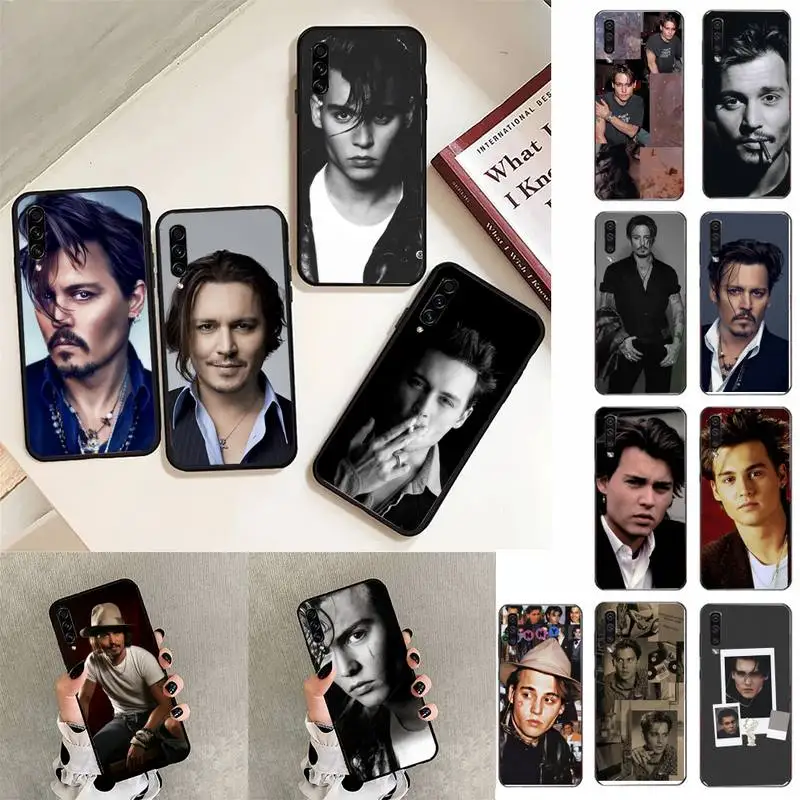 Johnny Depp Phone Case For Samsung Galaxy A30 A20 S20 A50S A30S A71 A10S A6 plus Fundas Coque