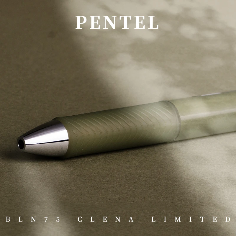 Vintage Edition! Japanese Pentel EnerGel Cafe De Clena Gel Pen 0.5mm Black Ink Fast Dry Water Proof Pens School Writing Supplies