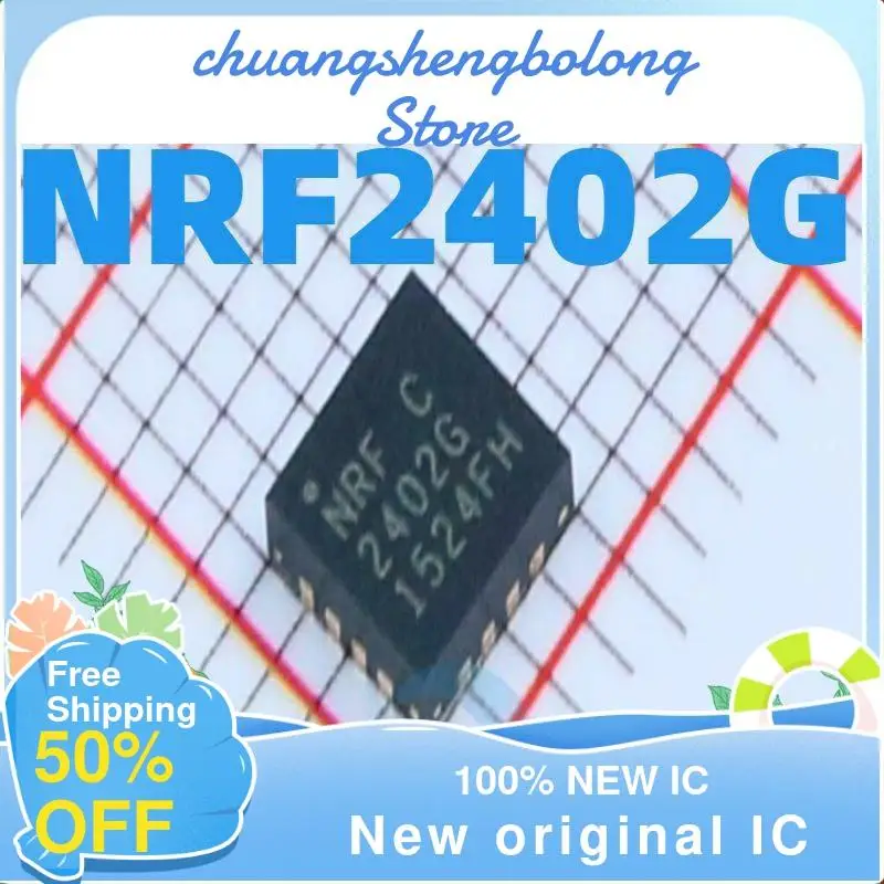 

10 шт. NRF2402G NRF2402 чип беспроводного передатчика новый оригинальный IC