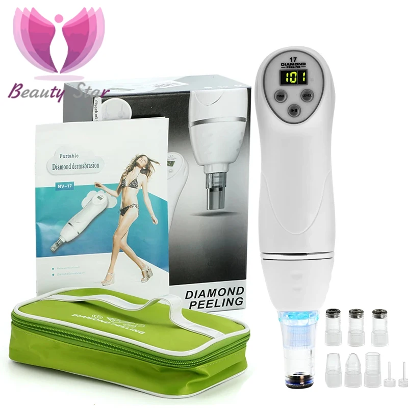 Microdermabrasion Diamond Blackhead Removal Peeling Beauty Machine Skin Peel Diamond Dermabrasion Pore Cleansing