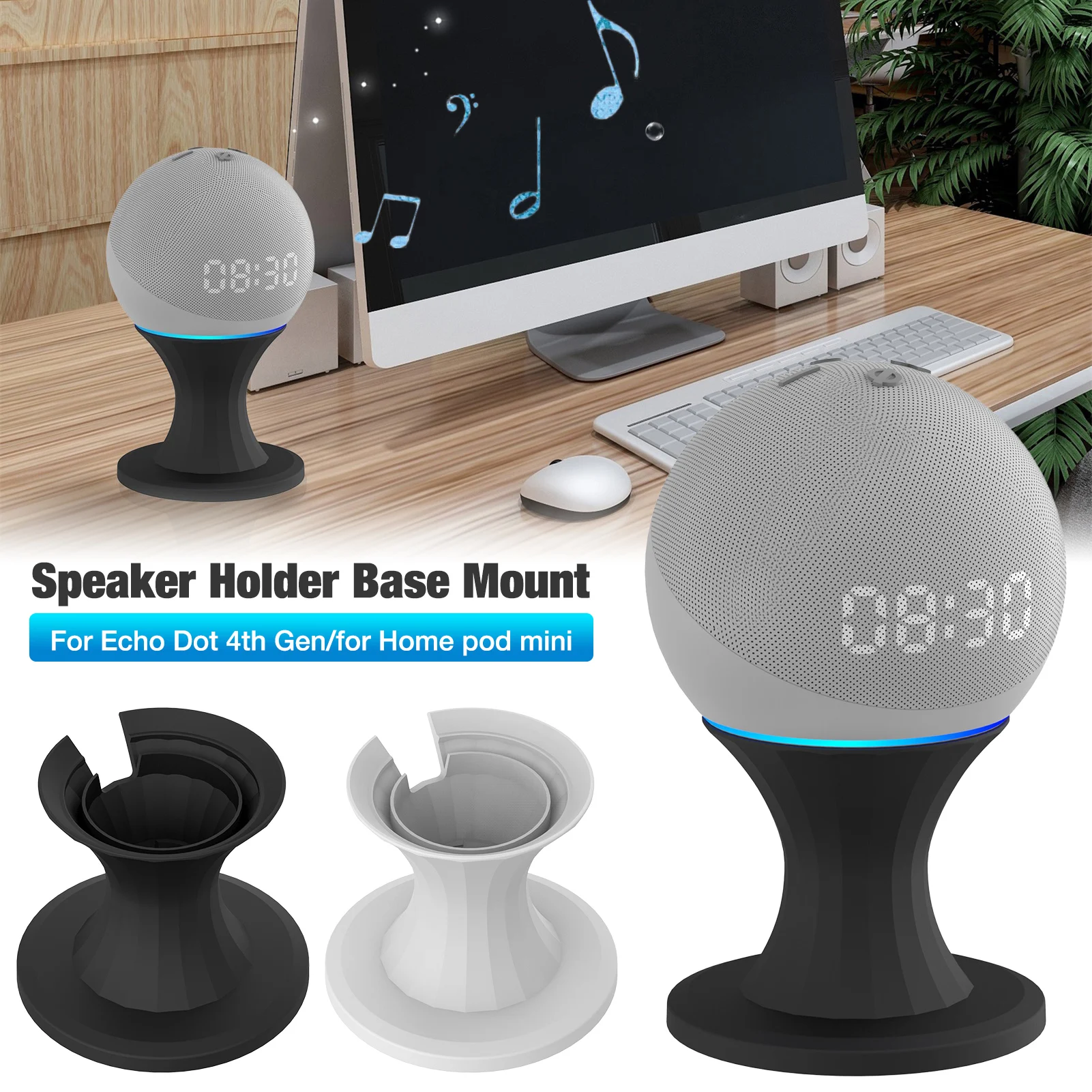 Speaker Holder Stand Base Mount ForMini For Echo Dot 4 Audio Base Bracket Dropshipping Wholesale