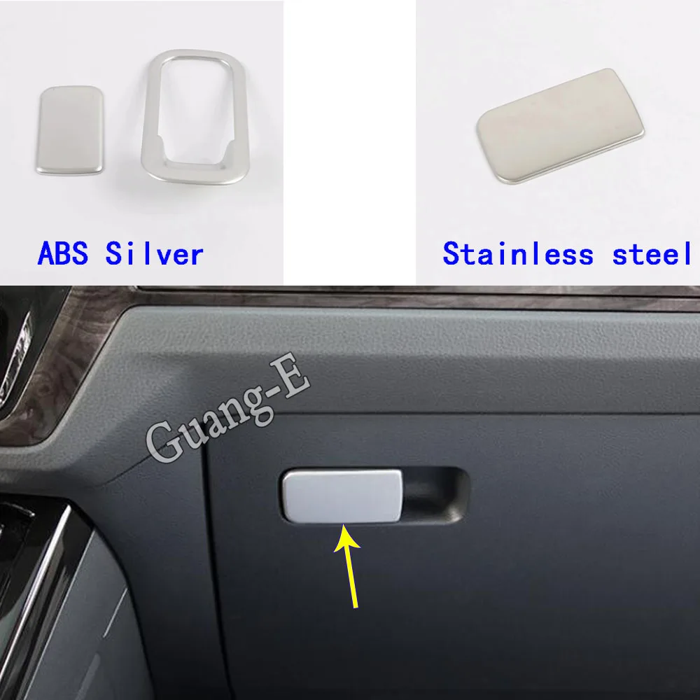 Car Body Sticks Cover Co-Pilot Glove Box Front Trim Lamp Panel Frame Parts For VW Volkswagen Touran L 2016 2017 2018 2019 2020