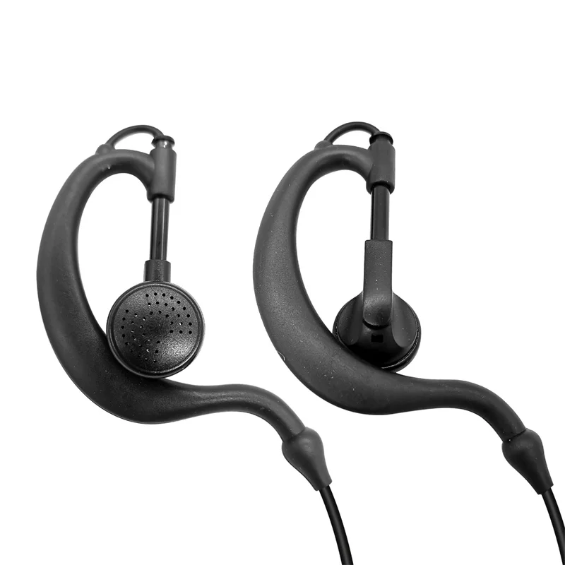 Micro écouteur radio bidirectionnel, câble renforcé, forme G, 1 broche, 2.5mm, compatible uniquement avec Motorola Talkabout