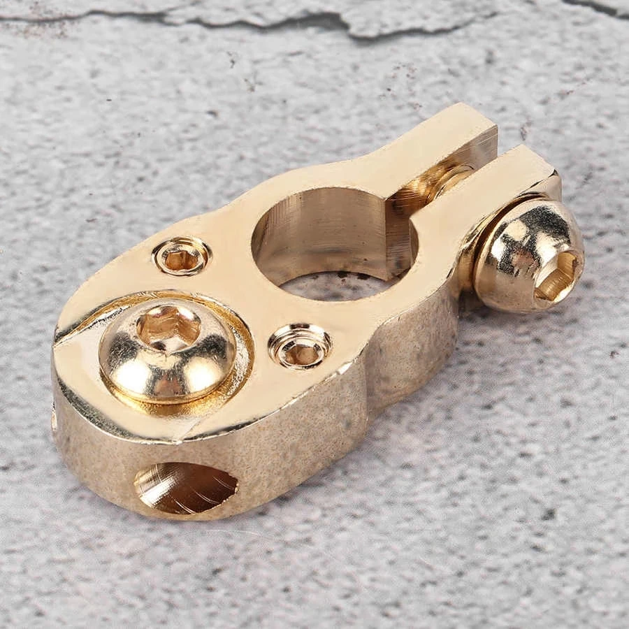 

Battery Terminal Pure Brass 15.9-17.5 for Car Truck Bolt Positive and Negatice Pole Brass Battery Terminal Car Accessories