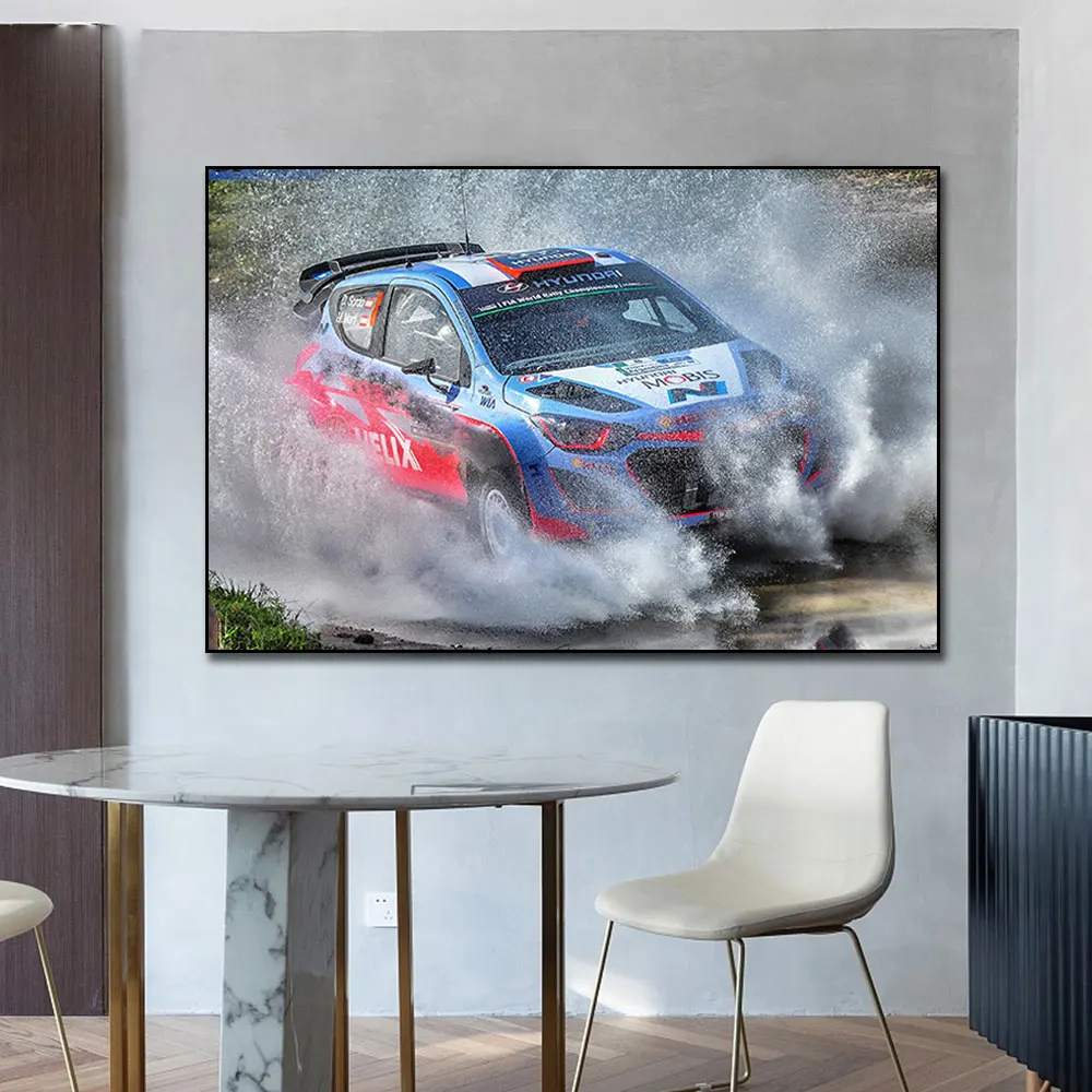 World Rally Championship Poster Canvas Painting Print Nordic Hoom Decor Wall Art Picture For Living Room Home Decoration