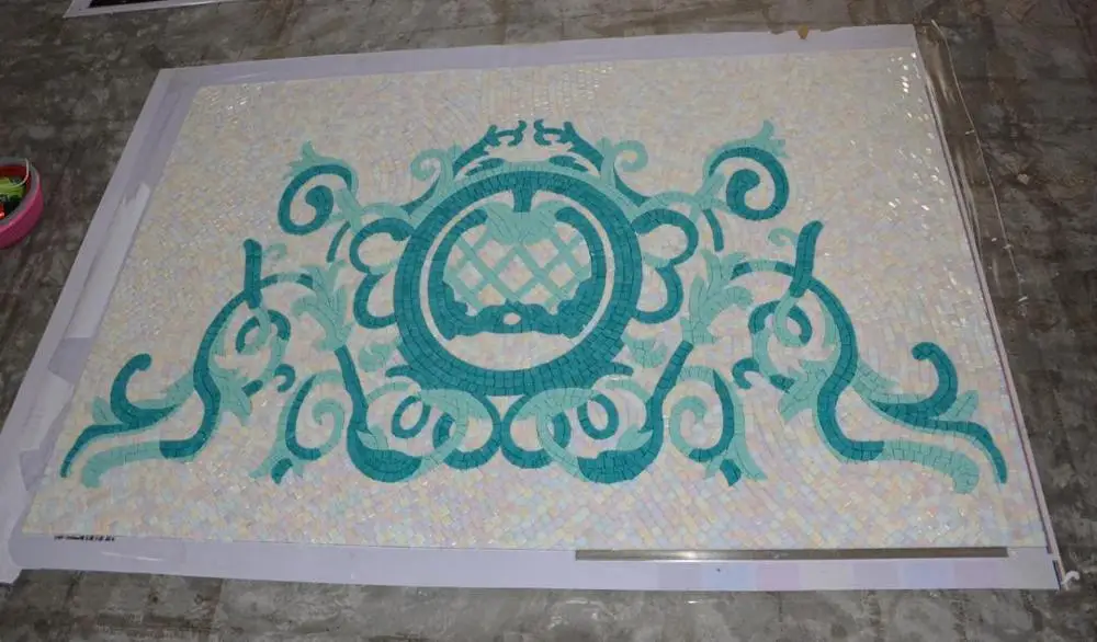 Custom size ： 1560*1040mm  handmaid mosaic design,artistic mosaic mural,luxury living, for kitchen