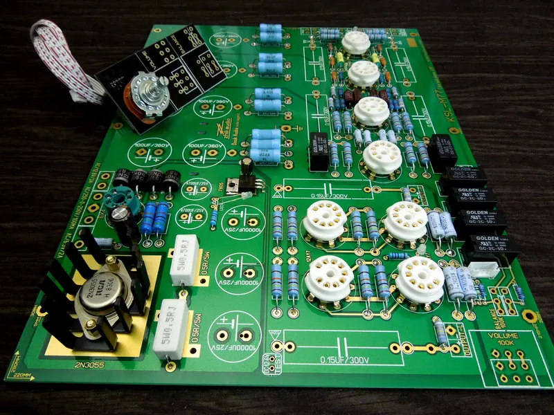 (A26) KONDOM77 bile pre-board compatible with phono amplifier circuit diagram diy kit parts