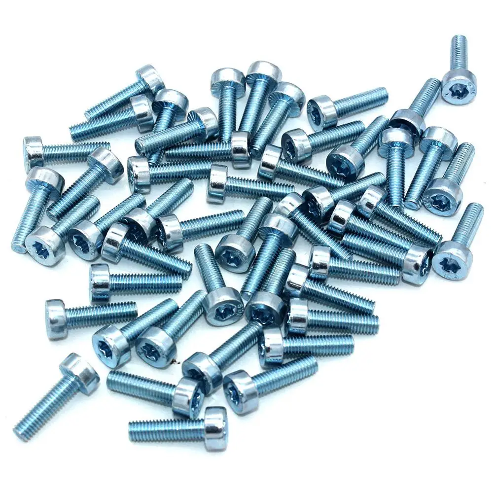 50PK Torx Spline Vặn Ốc Bu Lông T27 M5X18 Phù Hợp Với STIHL Makita Dolmar Bao Cao Su Oleo-Mạc Máy Cưa Xích Cỏ Dại Thần Thực Tử Strimmer 9022 340 1010